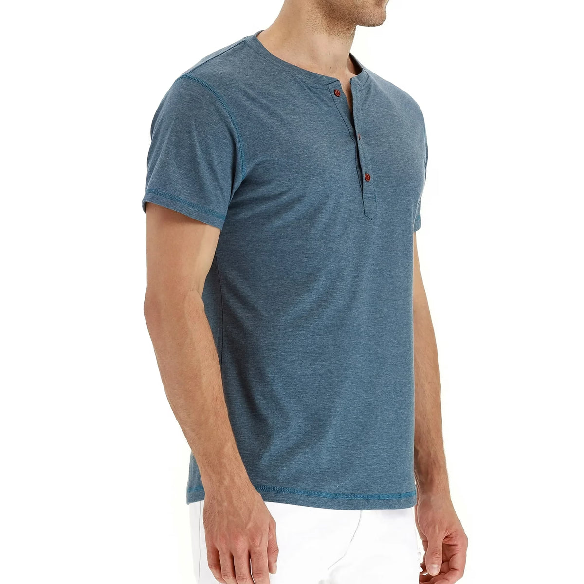 Henley Short Sleeve T-Shirts