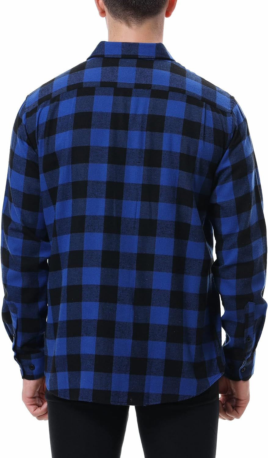 Regular Fit Long Sleeve Casual Flannel Shirts