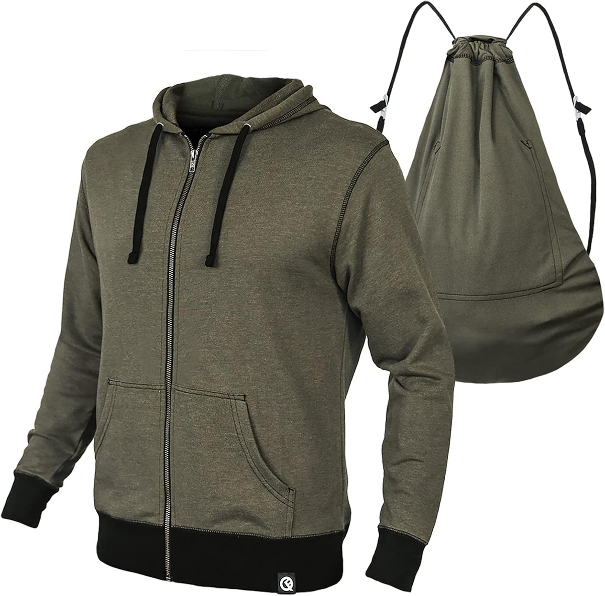2-In-1 Reversible Backpack Hoodie
