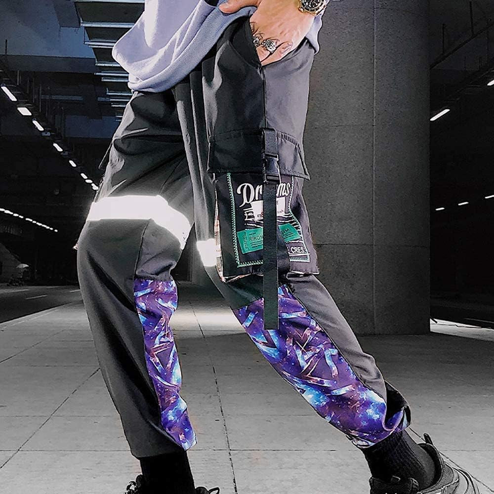 Men Hip Hop Streetwear Cargo Pants