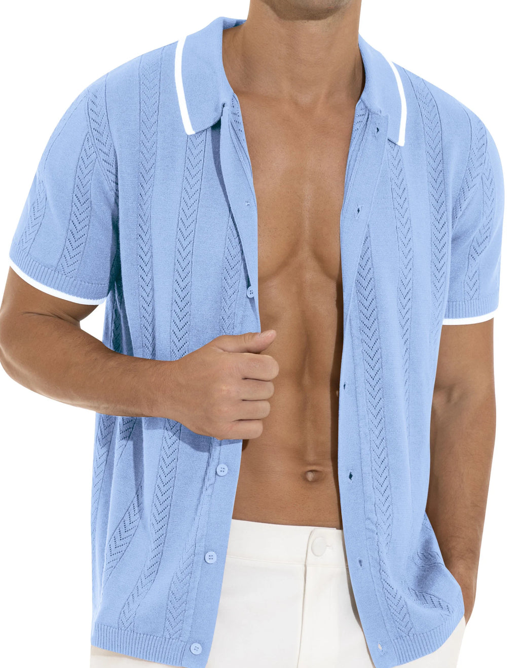 Men'S Casual Short Sleeve Vintage Polo Shirts