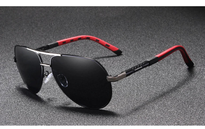 Men Classic Aluminum Polarized Sunglasses