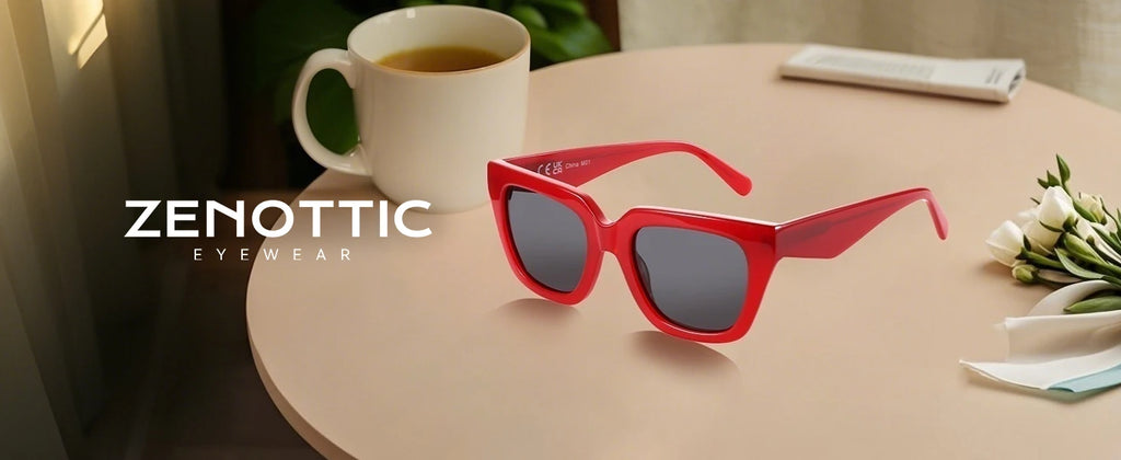 Women Polarized Retro Shades Sunglasses