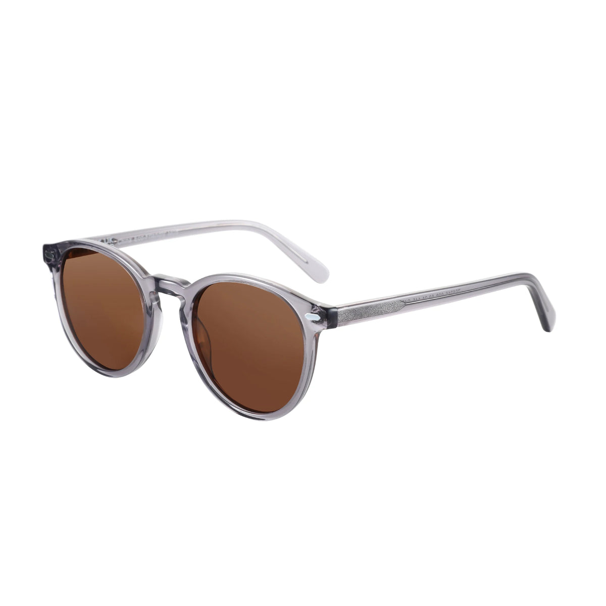 Women Round Polarized Retro Small Sunglasses