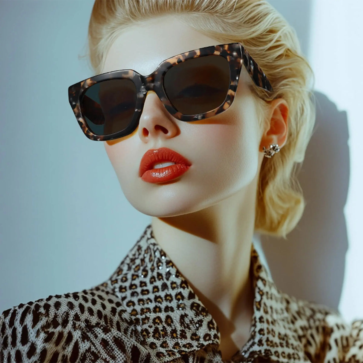 Women Polarized Retro Shades Sunglasses
