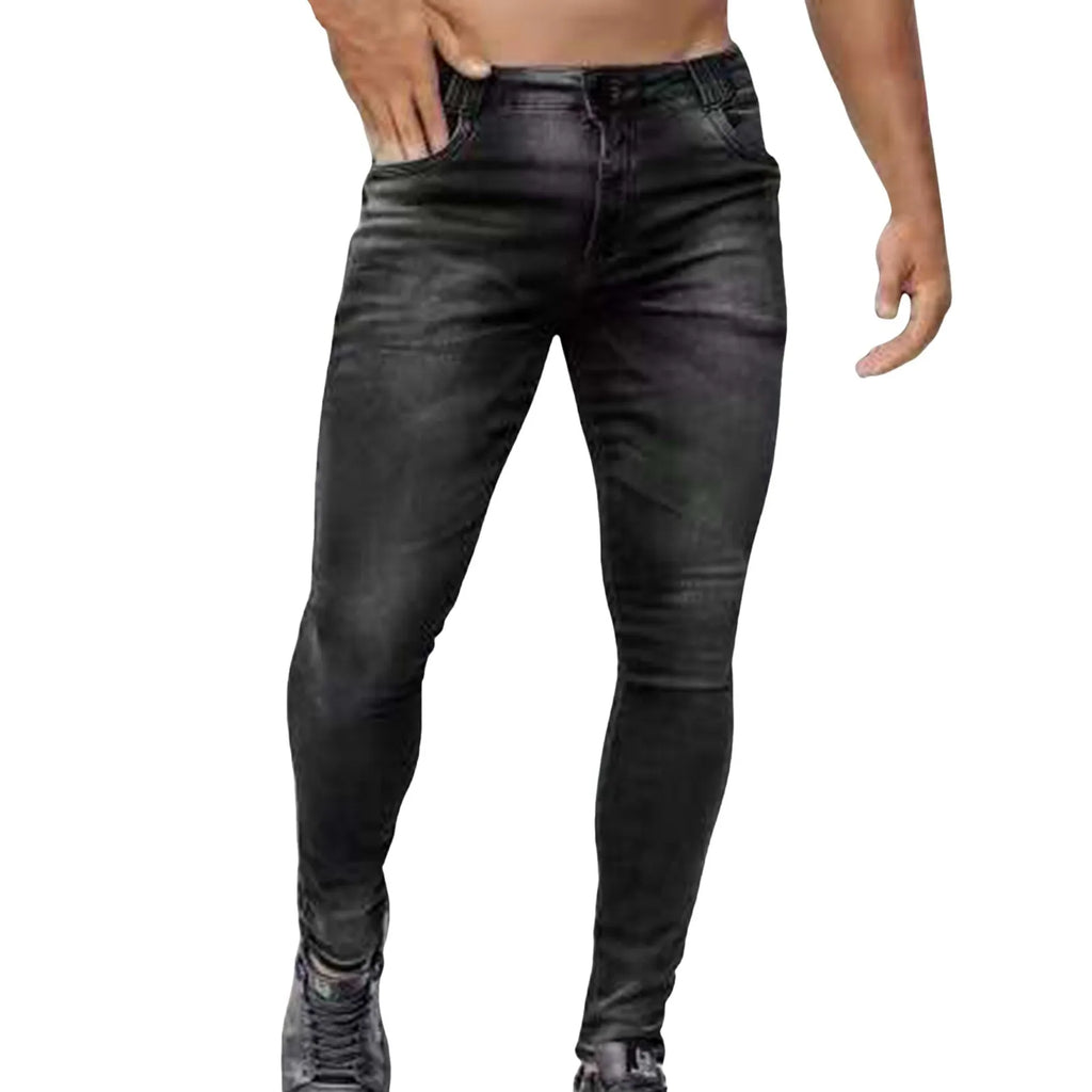 Skinny Stretch Denim Pants