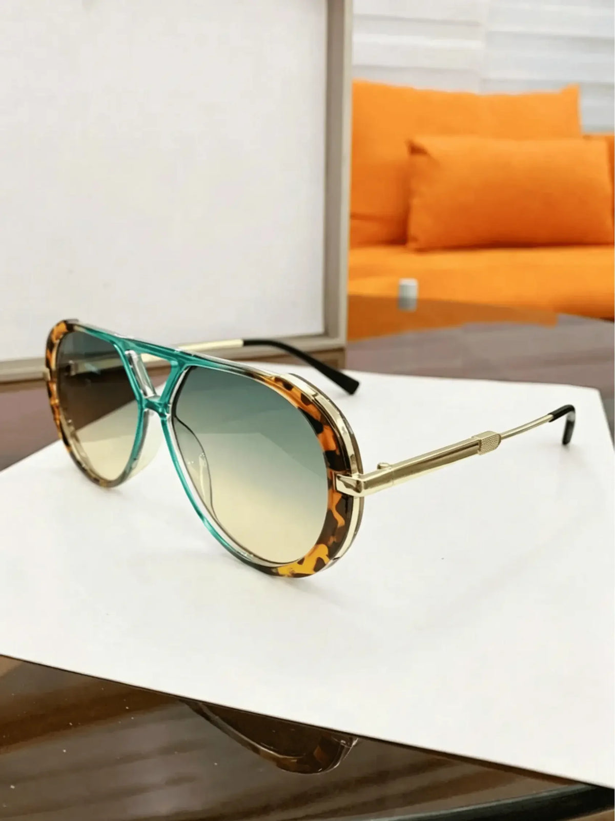 Oversized Vintage Shades Retro Sunglasses