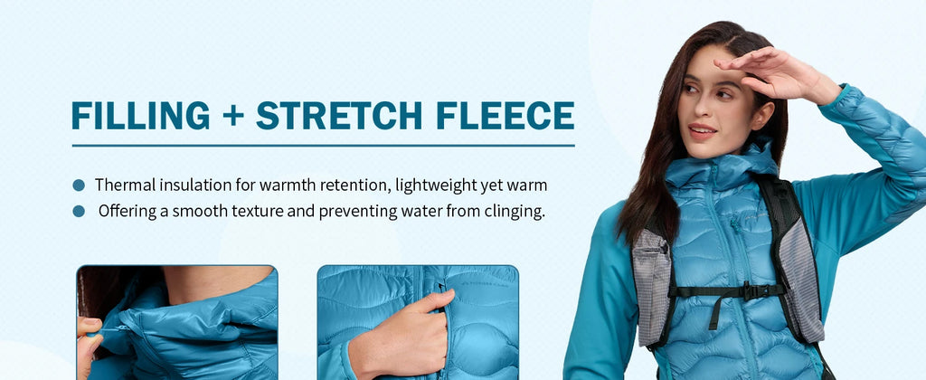 Lightweight Insulated Puffer Packable Jackets