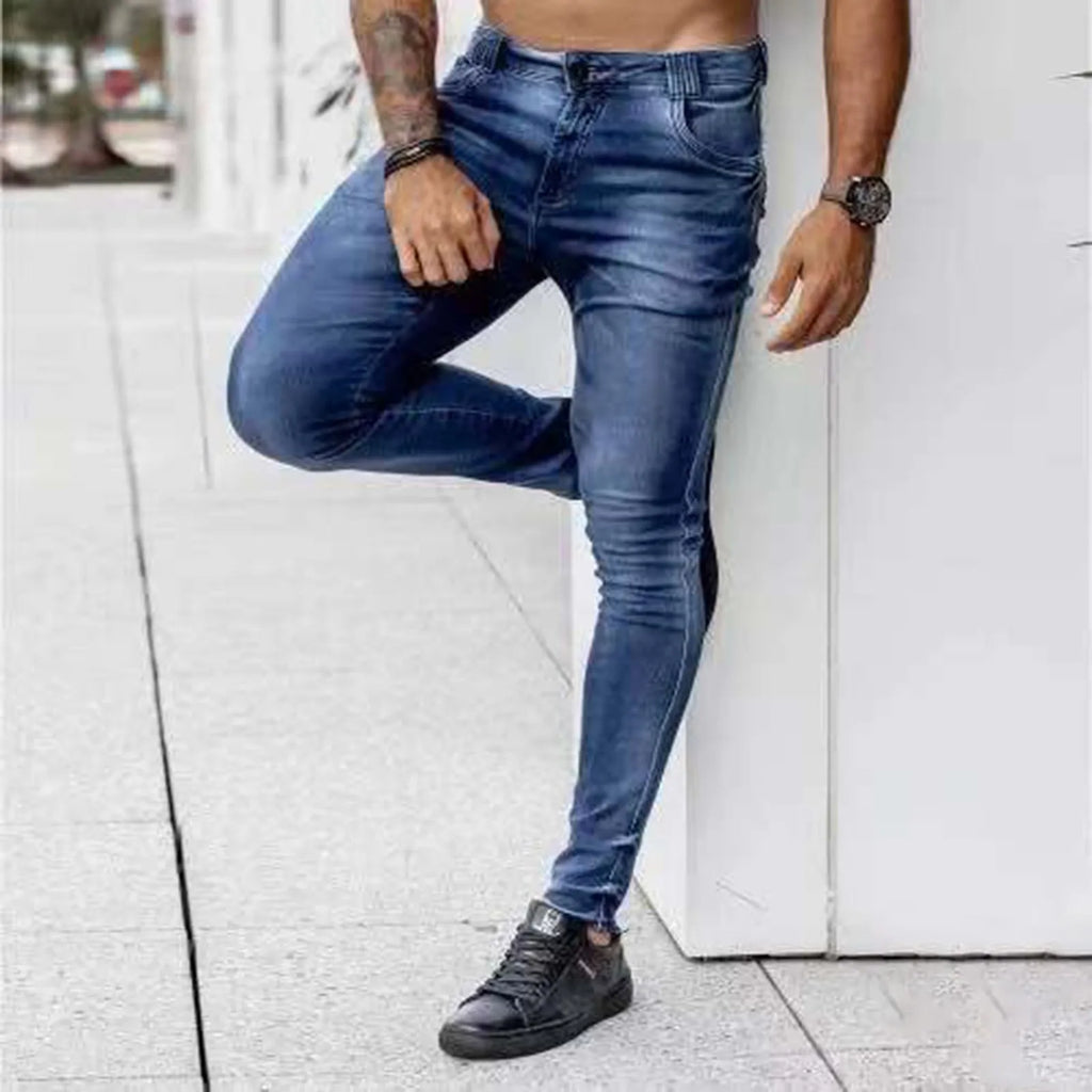 Skinny Stretch Denim Pants