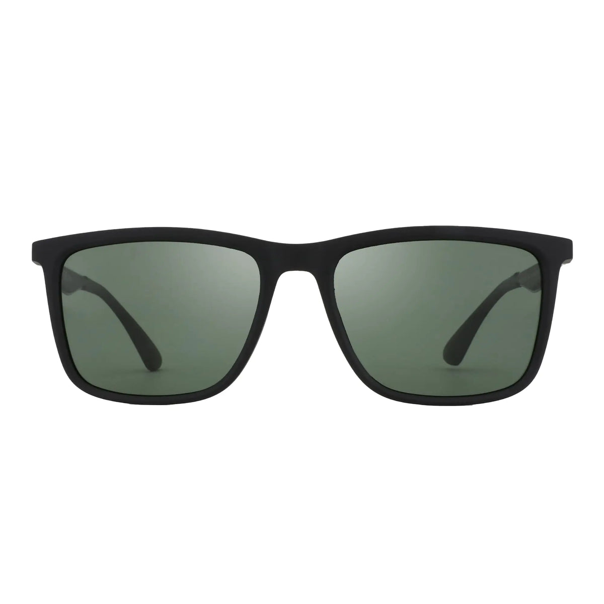 Rectangle Ultralight Carbon Fiber Frame Polarized Sunglasses