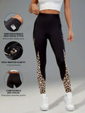 Women's High Waist Leopard Print Leggings