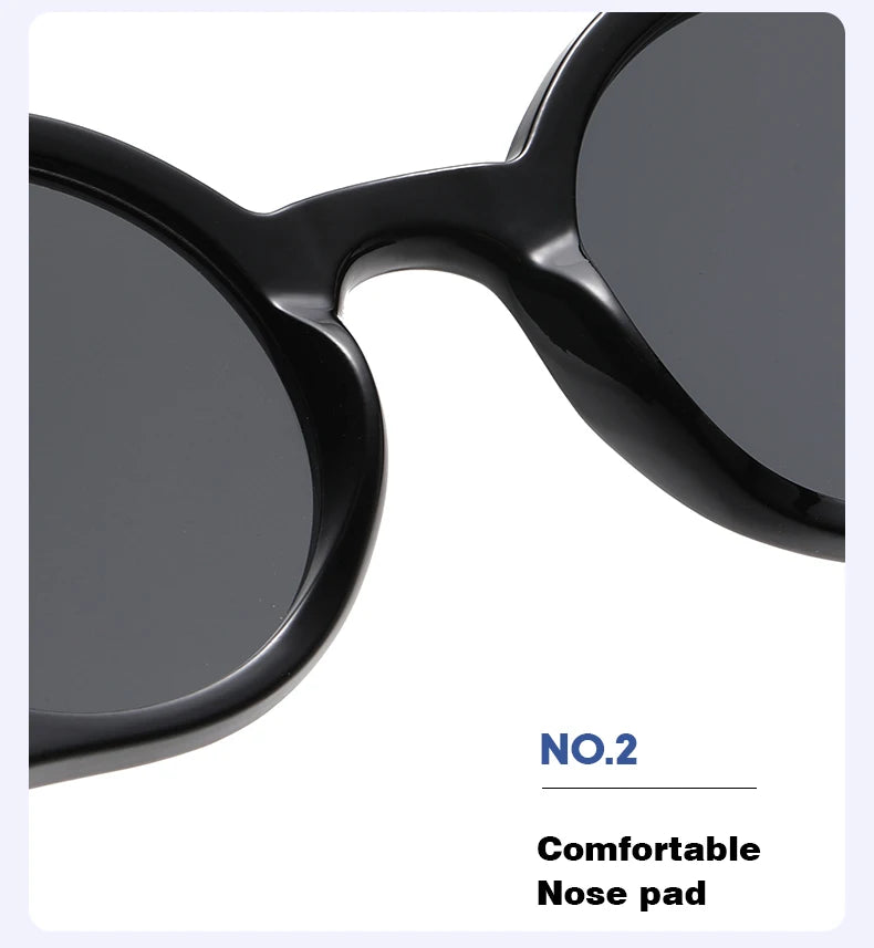 2pcs Bat Shaped Sunglasses