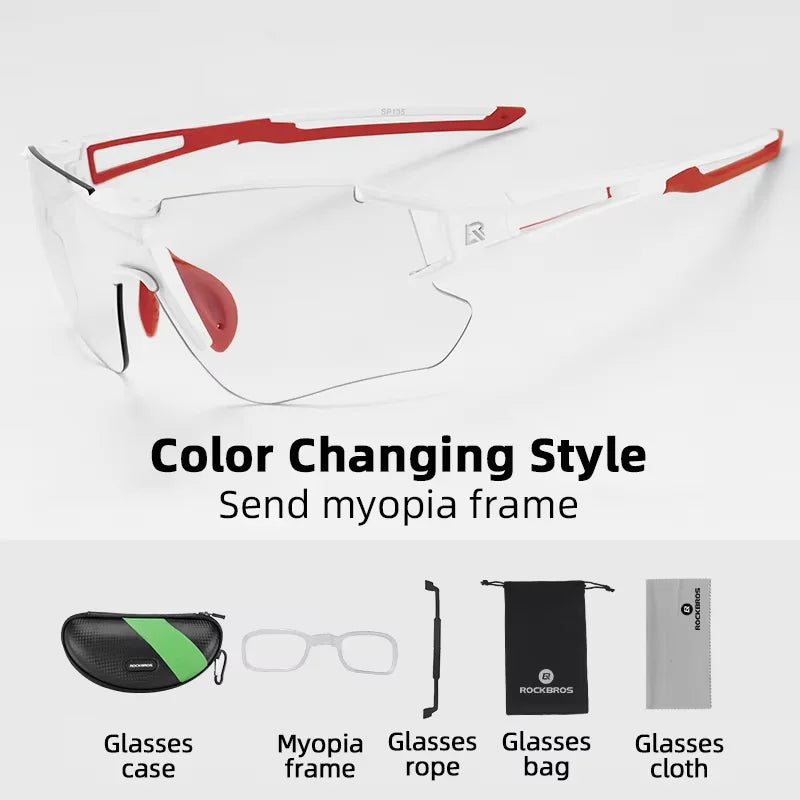 ROCKBROS Cycling Photochromic Sunglasses