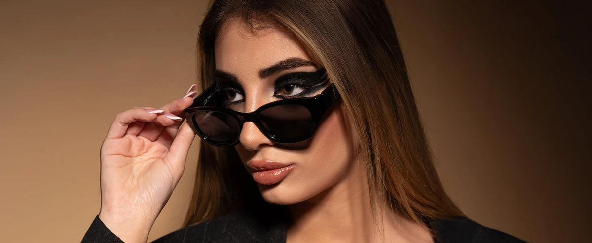 Cat Eye Narrow Retro Sunglasses