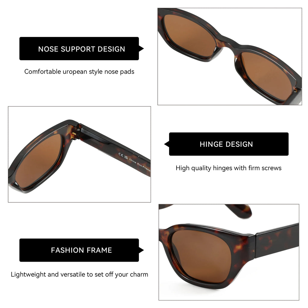 Cat Eye Narrow Retro Sunglasses