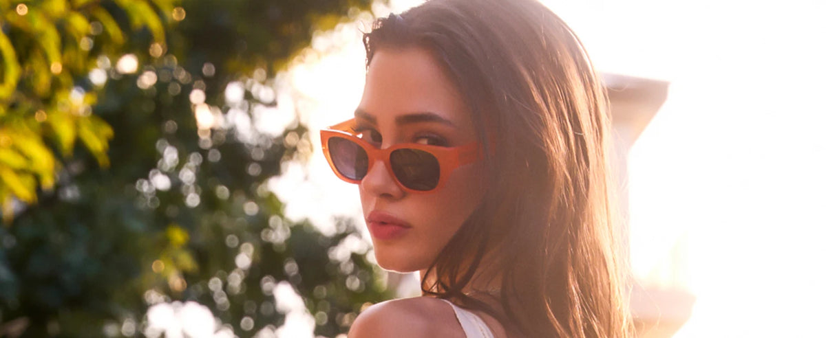Cat Eye Narrow Retro Sunglasses