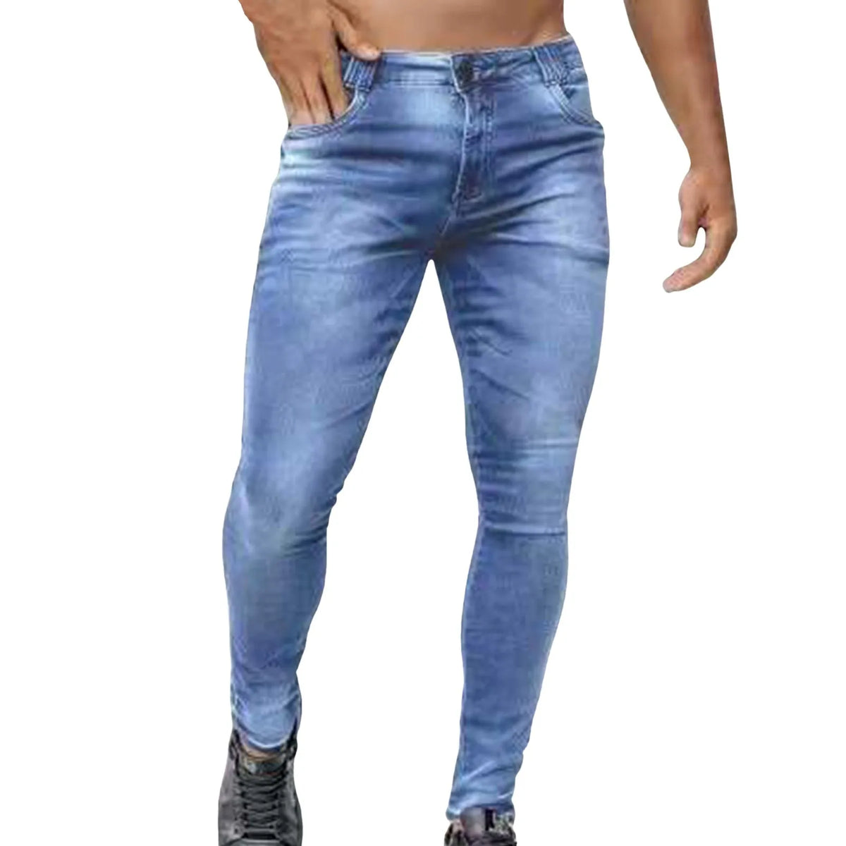 Skinny Stretch Denim Pants