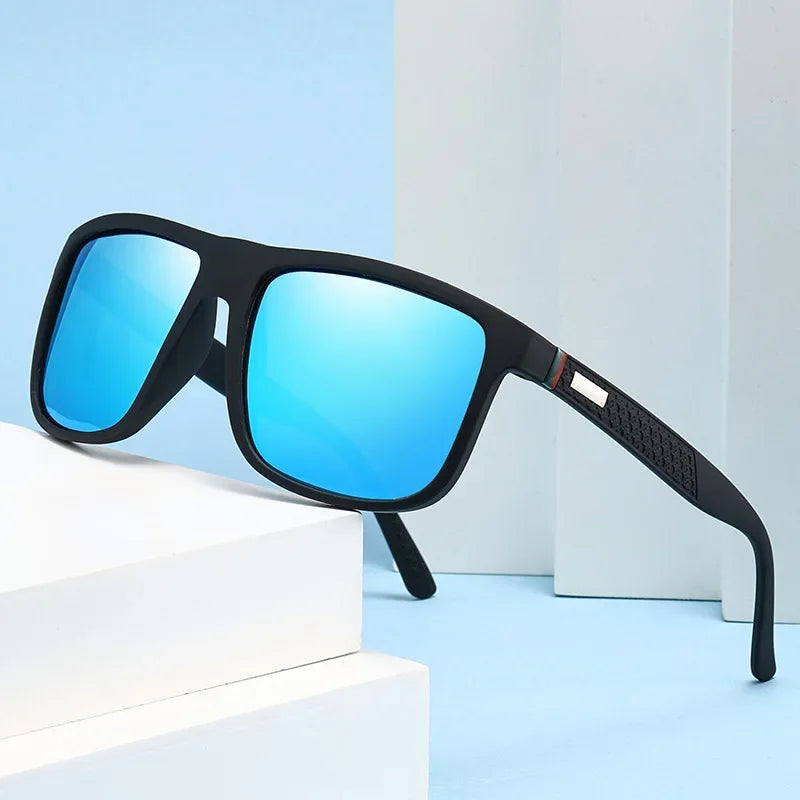 Men Polarized Square Driving Sunglasses