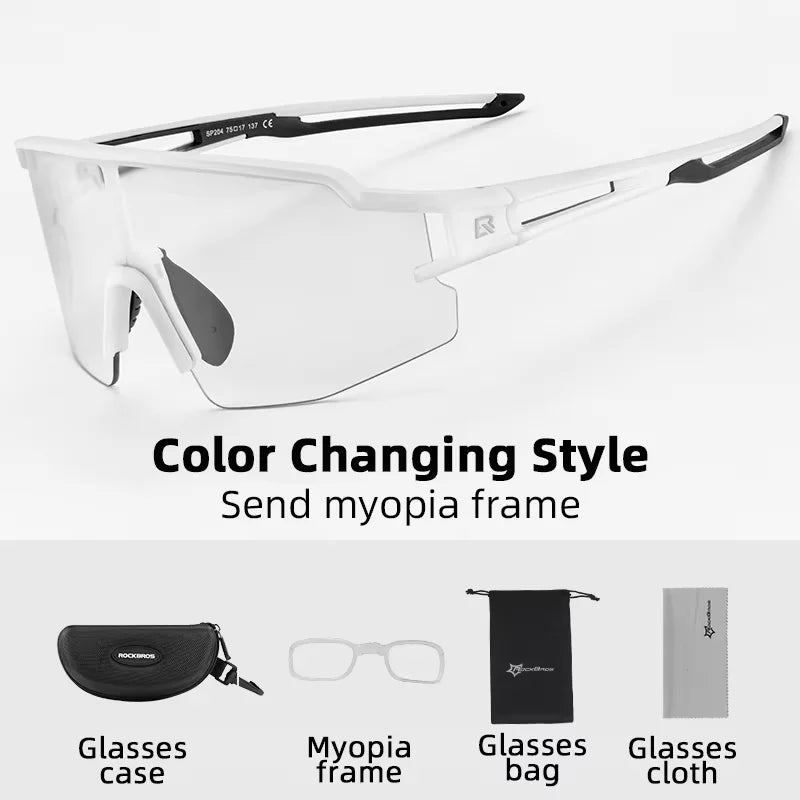 ROCKBROS Cycling Photochromic Sunglasses