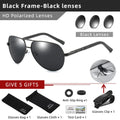 Men Classic Aluminum Polarized Sunglasses