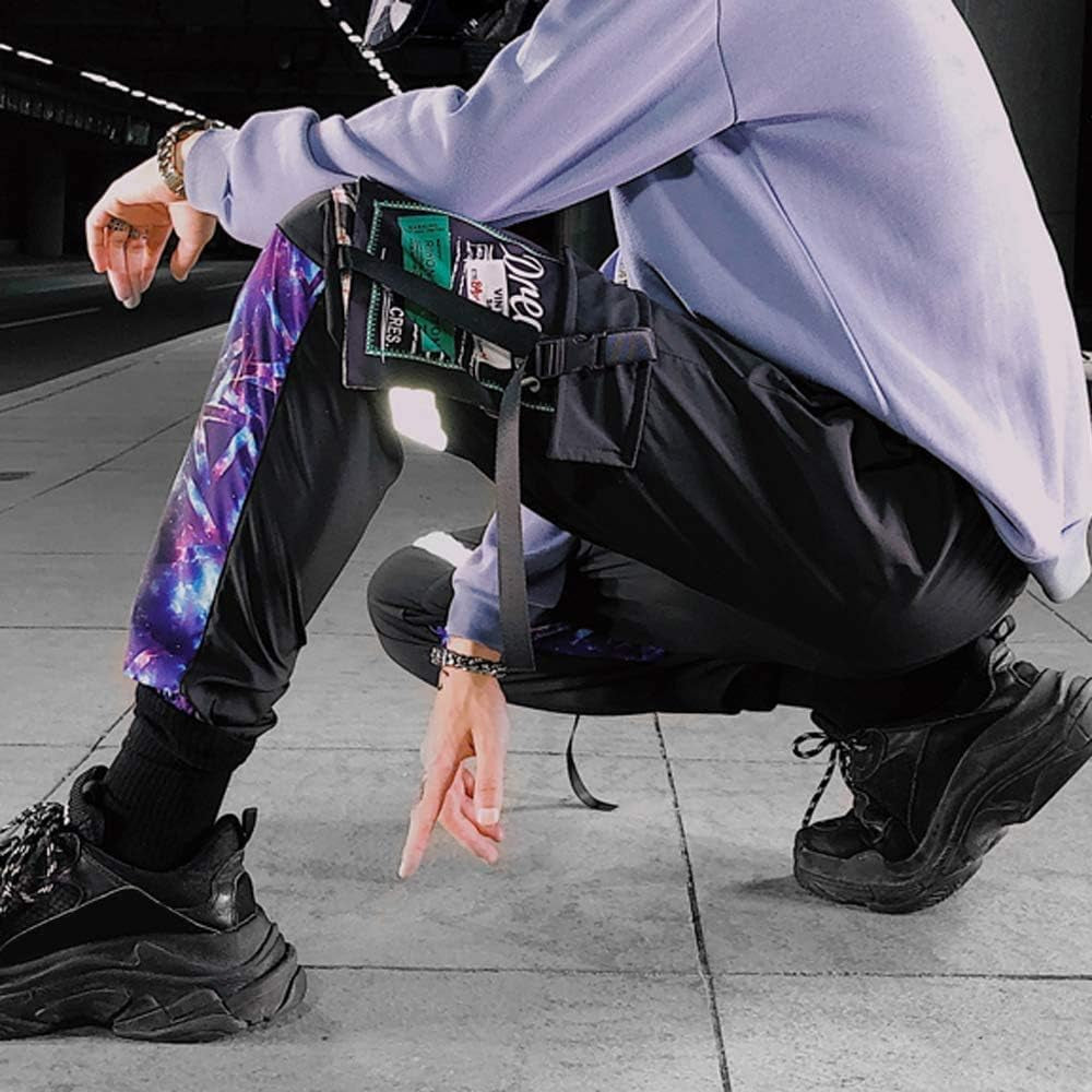 Men Hip Hop Streetwear Cargo Pants