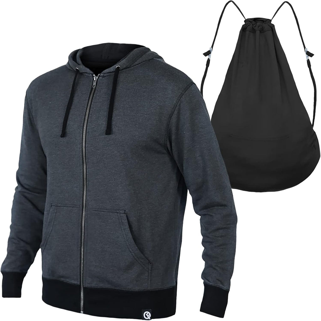 2-In-1 Reversible Backpack Hoodie